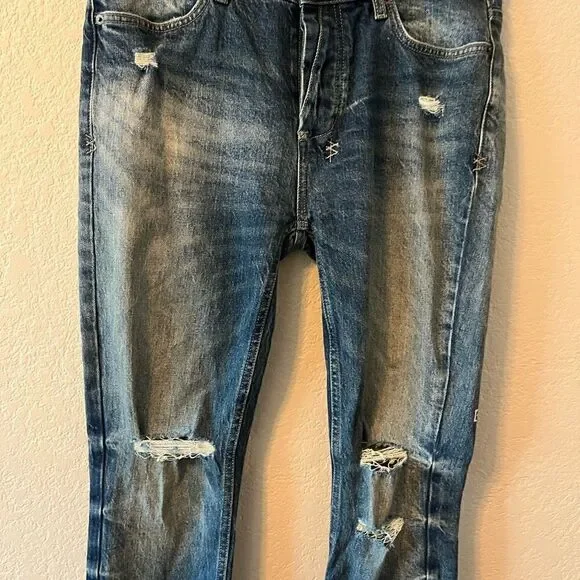 Ksubi Van Winkle Runaway Mid Rise Skinny Leg Jeans size 33 $ 260.00
